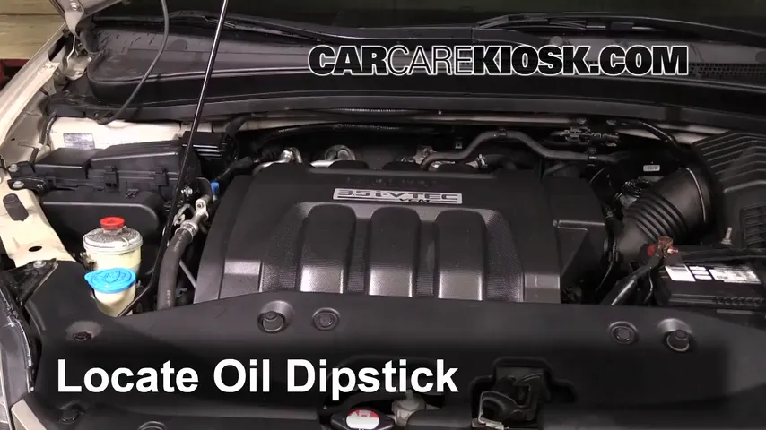 2006 Honda Odyssey Touring 3.5L V6 Oil Check Oil Level
